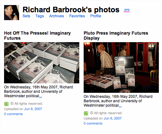 Richard’s Flickr page